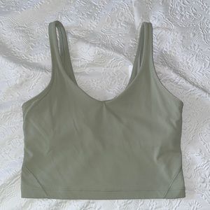 Lululemon Align Tank Top Size:6 Color:Green Fern